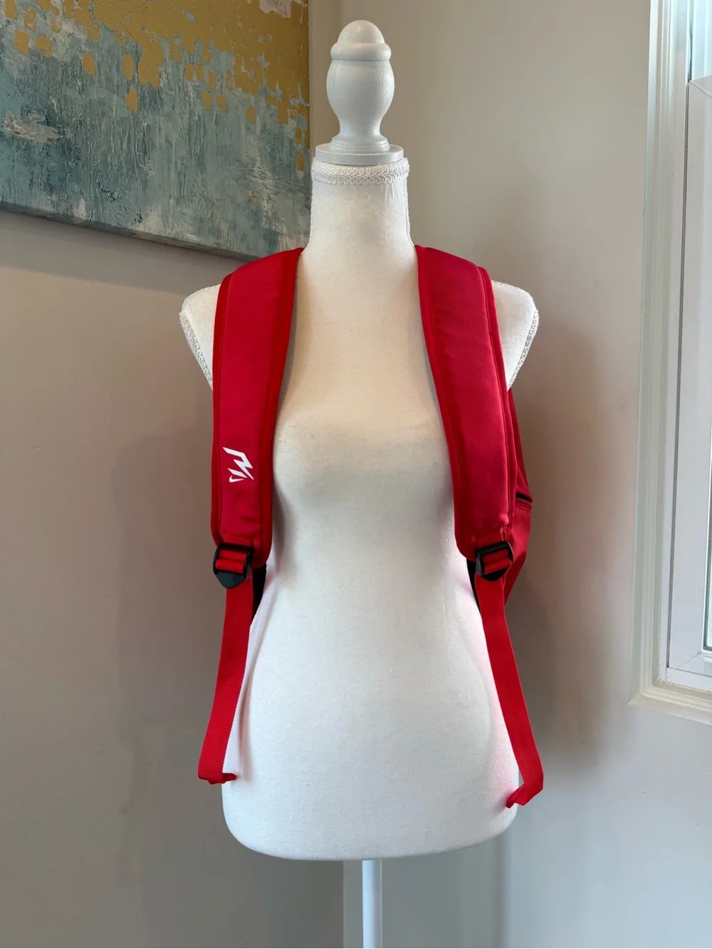 Nike Red Backpack with Bold Graphic - Men's
